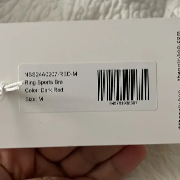 NWT, Noli Top, Size M, Merlot Color - Picture 3 of 6